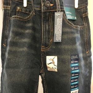 Boys FALLS CREEK Blue Jeans Size 10 Kids